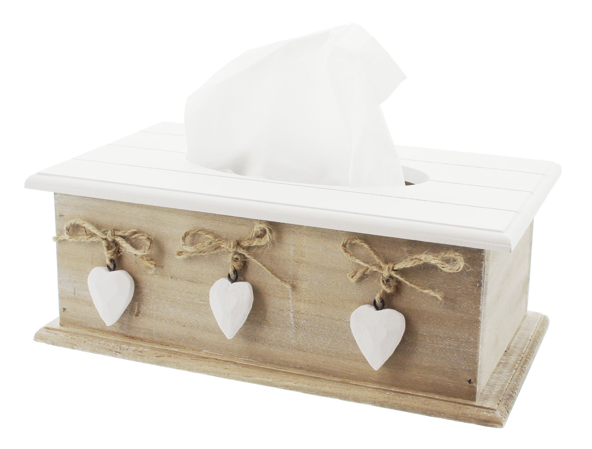Tissuebox "White Heart" im Frank Flechtwaren Online Shop für Badezimmer kaufen Tissuebox "White Heart" im Frank Flechtwaren Online Shop für Badezimmer kaufen