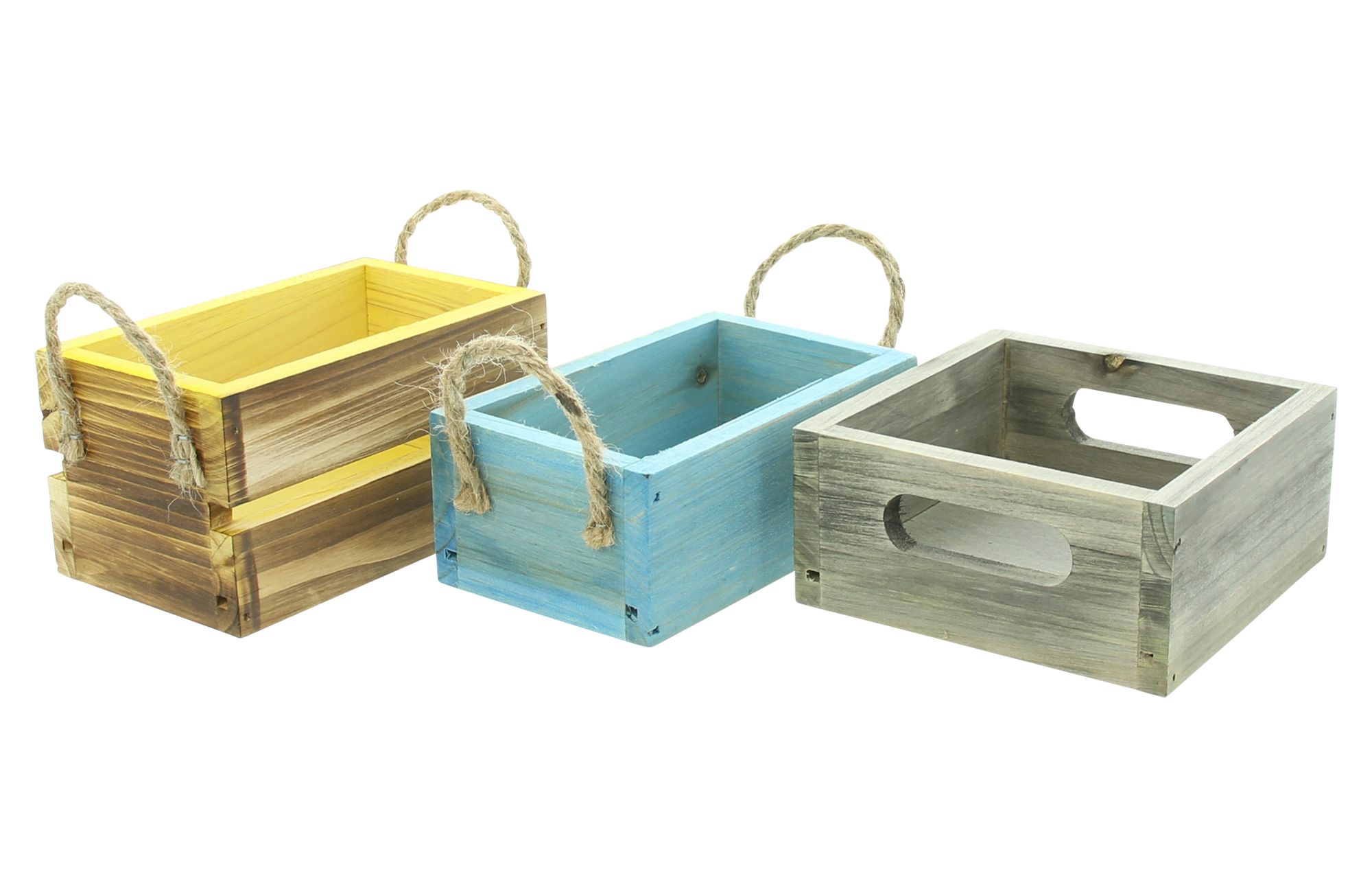 Kiste "Colored", 3er Set im Frank Flechtwaren Online Shop für Ostern kaufen Kiste "Colored", 3er Set im Frank Flechtwaren Online Shop für Ostern kaufen