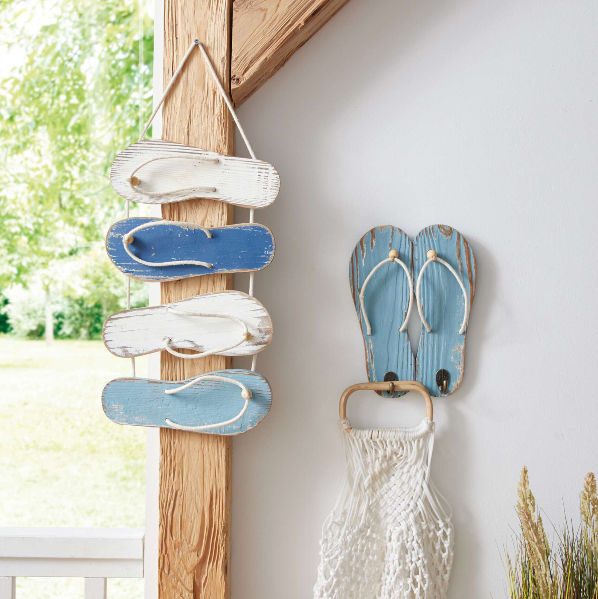 Dekohänger "Strandsandalen"  im Frank Flechtwaren Online Shop kaufen