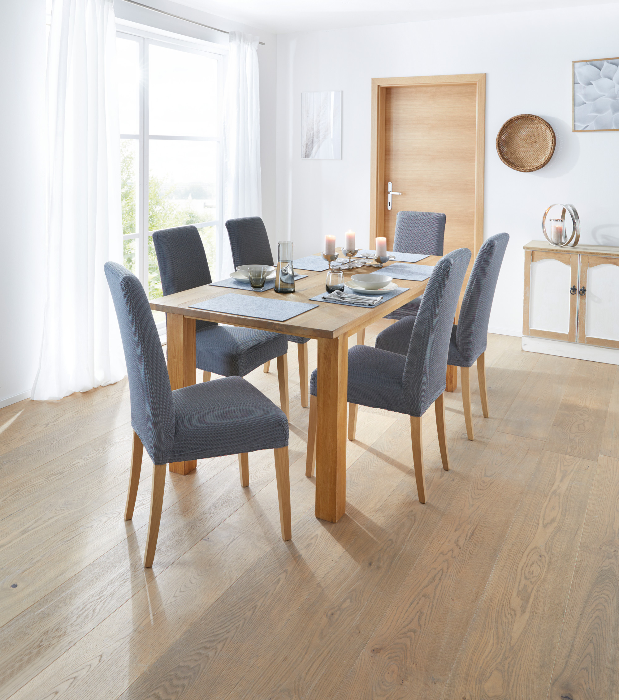 Stuhlbezug "Elegance", 4er Set  im Frank Flechtwaren Online Shop für Ostern kaufen