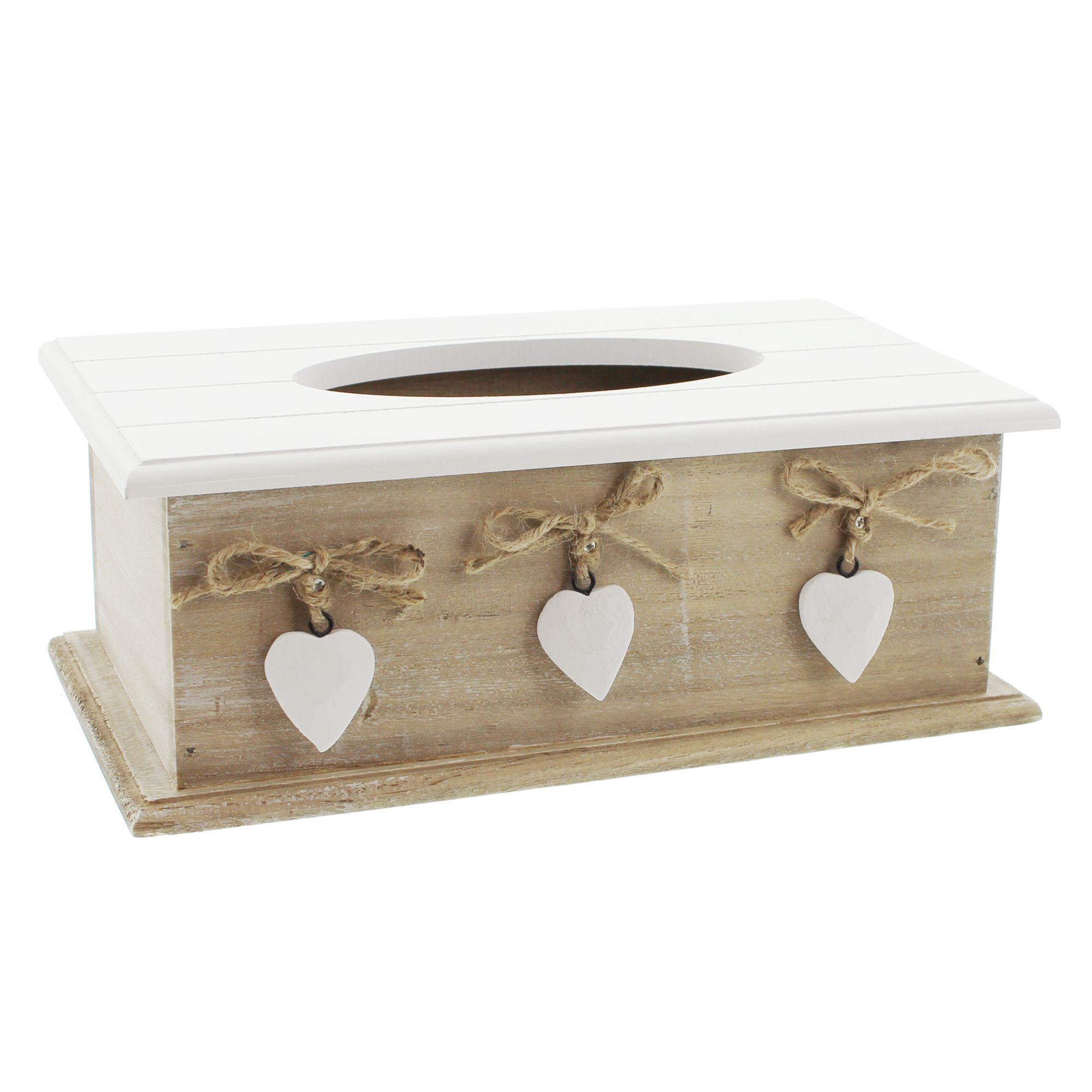 Tissuebox "White Heart" im Frank Flechtwaren Online Shop für Badezimmer kaufen Tissuebox "White Heart" im Frank Flechtwaren Online Shop für Badezimmer kaufen