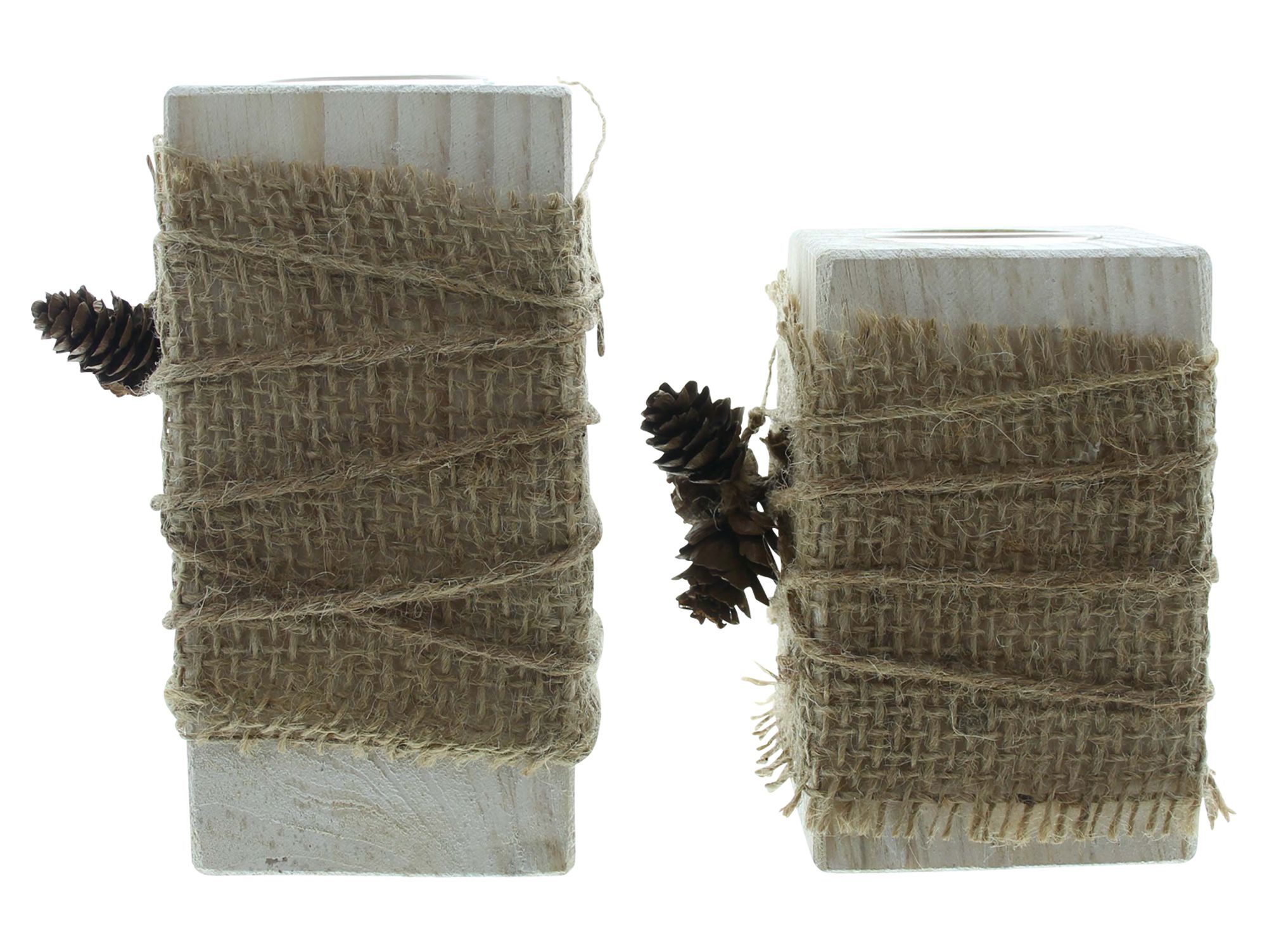 Teelichthalter "Natural Vintage", 2er Set im Frank Flechtwaren Online Shop für Herbst kaufen Teelichthalter "Natural Vintage", 2er Set im Frank Flechtwaren Online Shop für Herbst kaufen