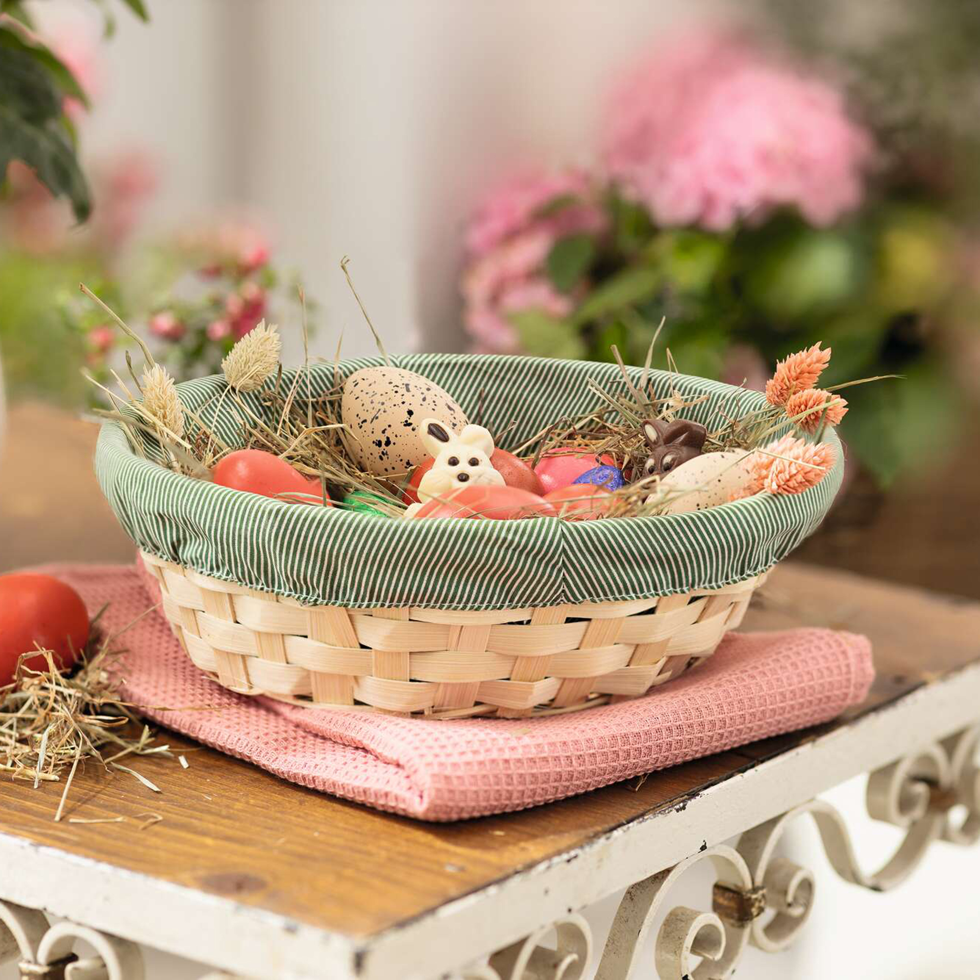 Bambusschale "Trendy" im Frank Flechtwaren Online Shop für Ostern kaufen Bambusschale "Trendy" im Frank Flechtwaren Online Shop für Ostern kaufen