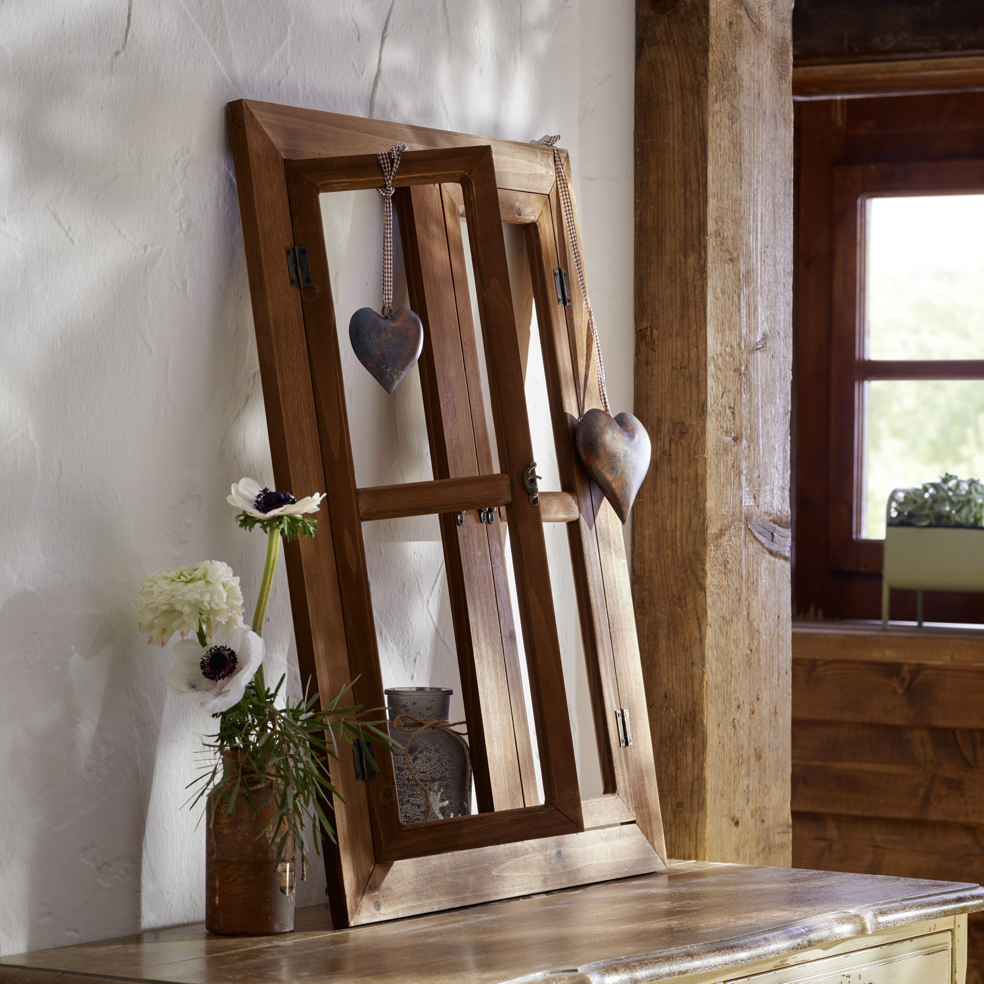 Holzfenster "Nostalgie"  im Frank Flechtwaren Online Shop kaufen