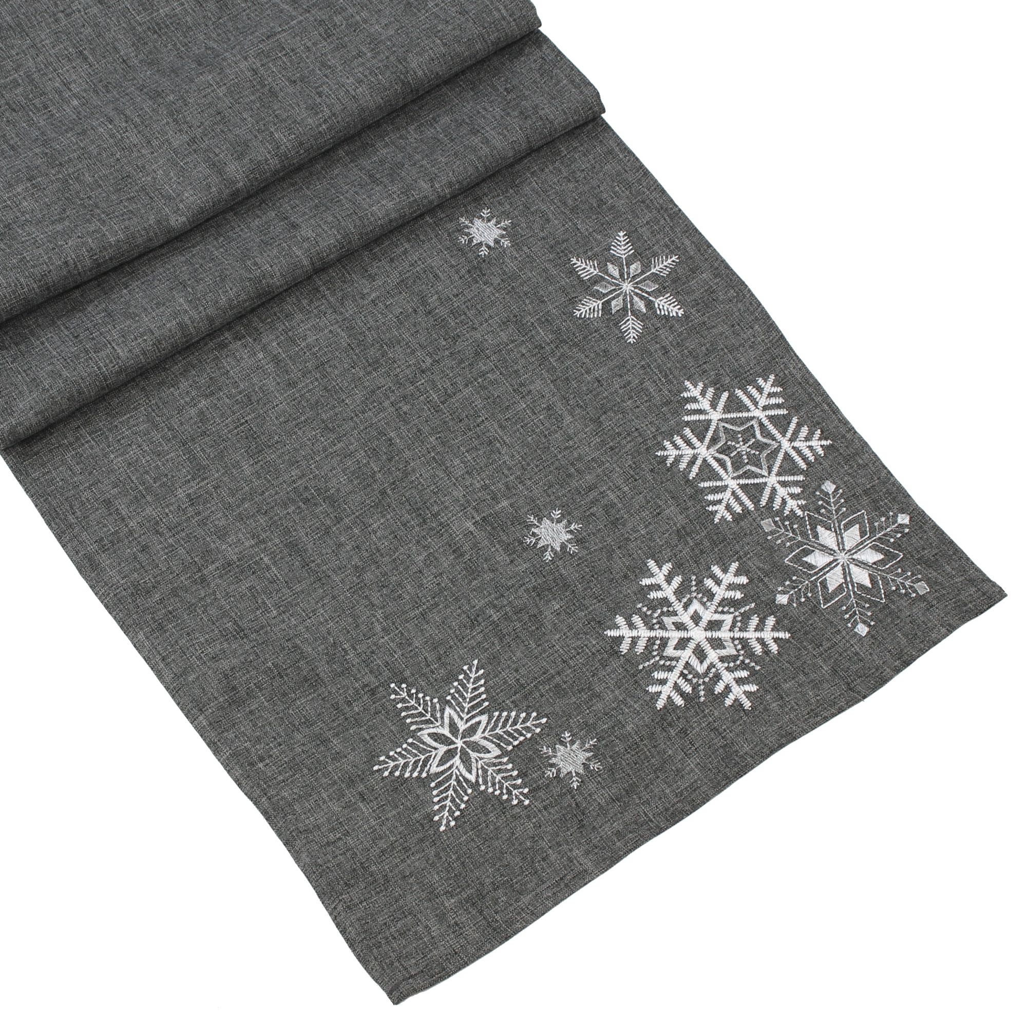 Tischläufer "Silberkristall" im Frank Flechtwaren Online Shop für Weihnachten kaufen Tischläufer "Silberkristall" im Frank Flechtwaren Online Shop für Weihnachten kaufen