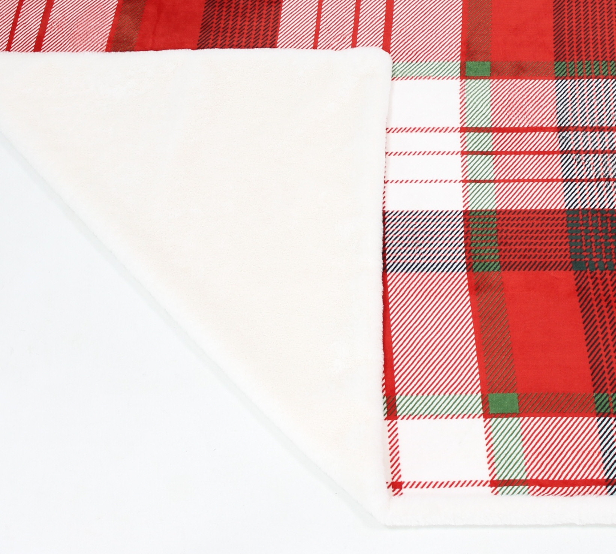 Kuscheldecke "Weihnachtskaro"  im Frank Flechtwaren Online Shop für Herbst kaufen