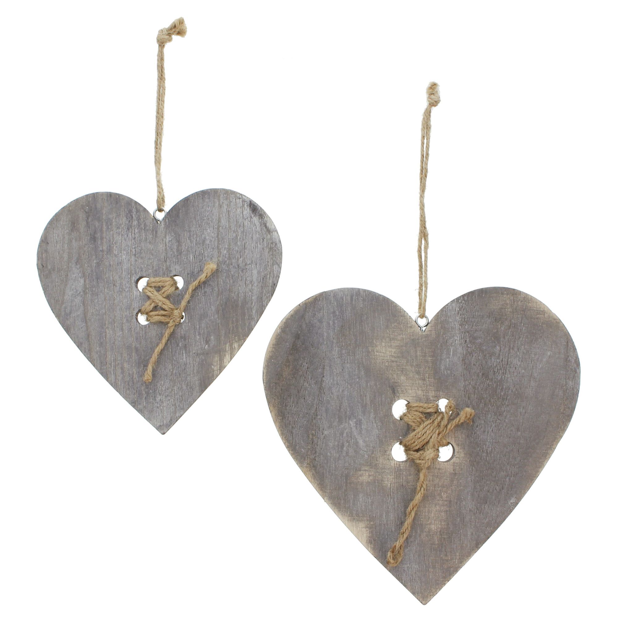 Herzhänger "Knopf", 2er Set im Frank Flechtwaren Online Shop für Ostern kaufen Herzhänger "Knopf", 2er Set im Frank Flechtwaren Online Shop für Ostern kaufen