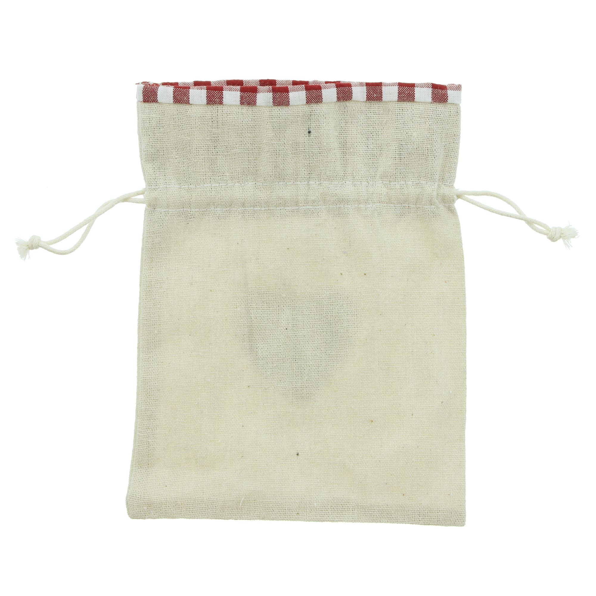 Geschenkbeutel "Landhaus", 6er Set  im Frank Flechtwaren Online Shop für Weihnachten kaufen
