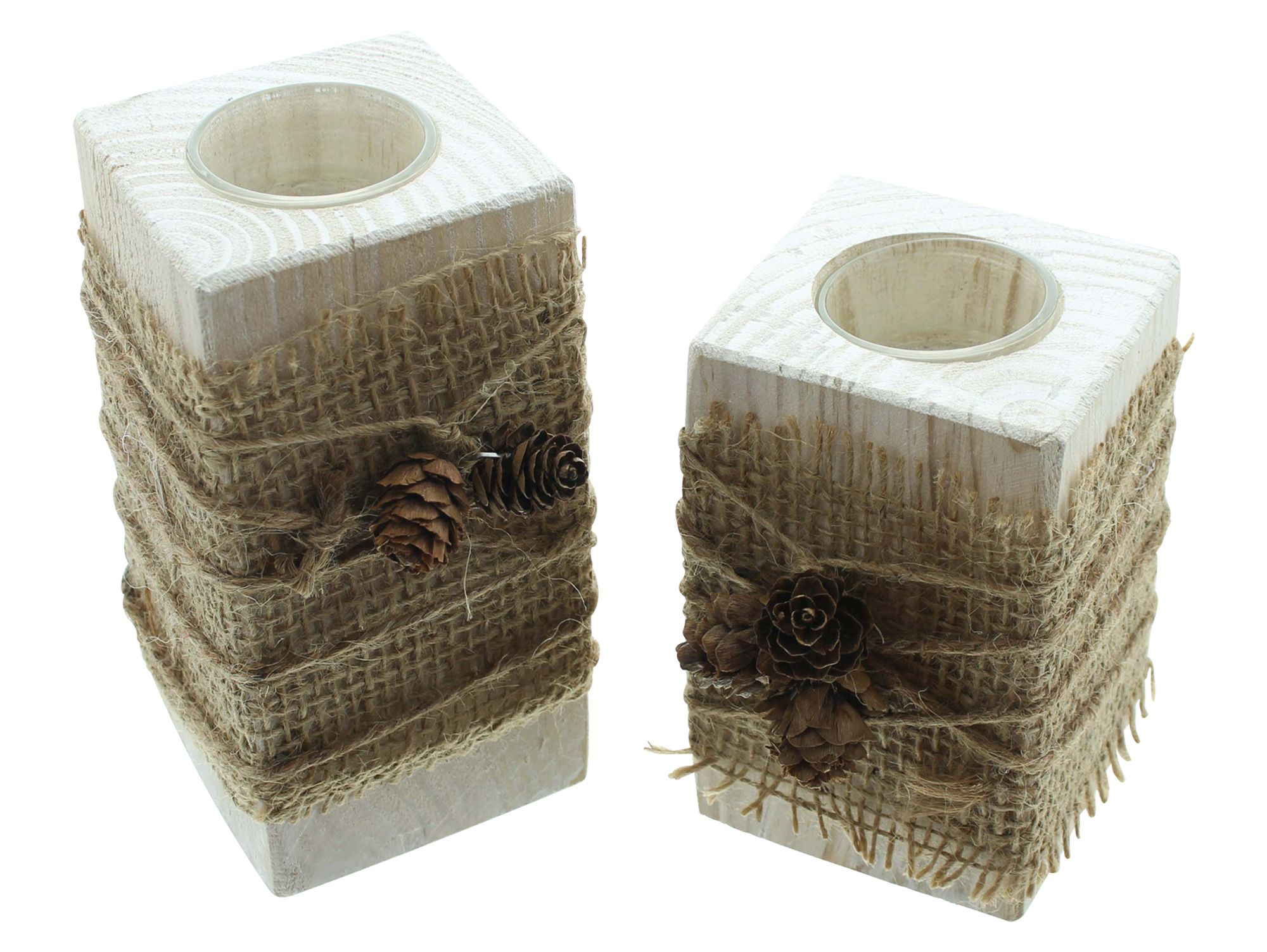 Teelichthalter "Natural Vintage", 2er Set im Frank Flechtwaren Online Shop für Herbst kaufen Teelichthalter "Natural Vintage", 2er Set im Frank Flechtwaren Online Shop für Herbst kaufen