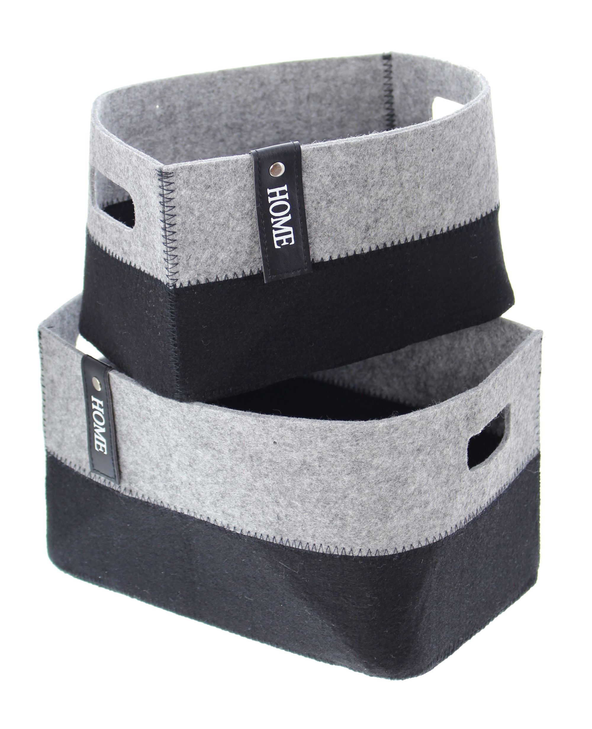Universalkorb "Filz", 2er Set im Frank Flechtwaren Online Shop für Füllkörbe & Universalkörbe kaufen Universalkorb "Filz", 2er Set im Frank Flechtwaren Online Shop für Füllkörbe & Universalkörbe kaufen