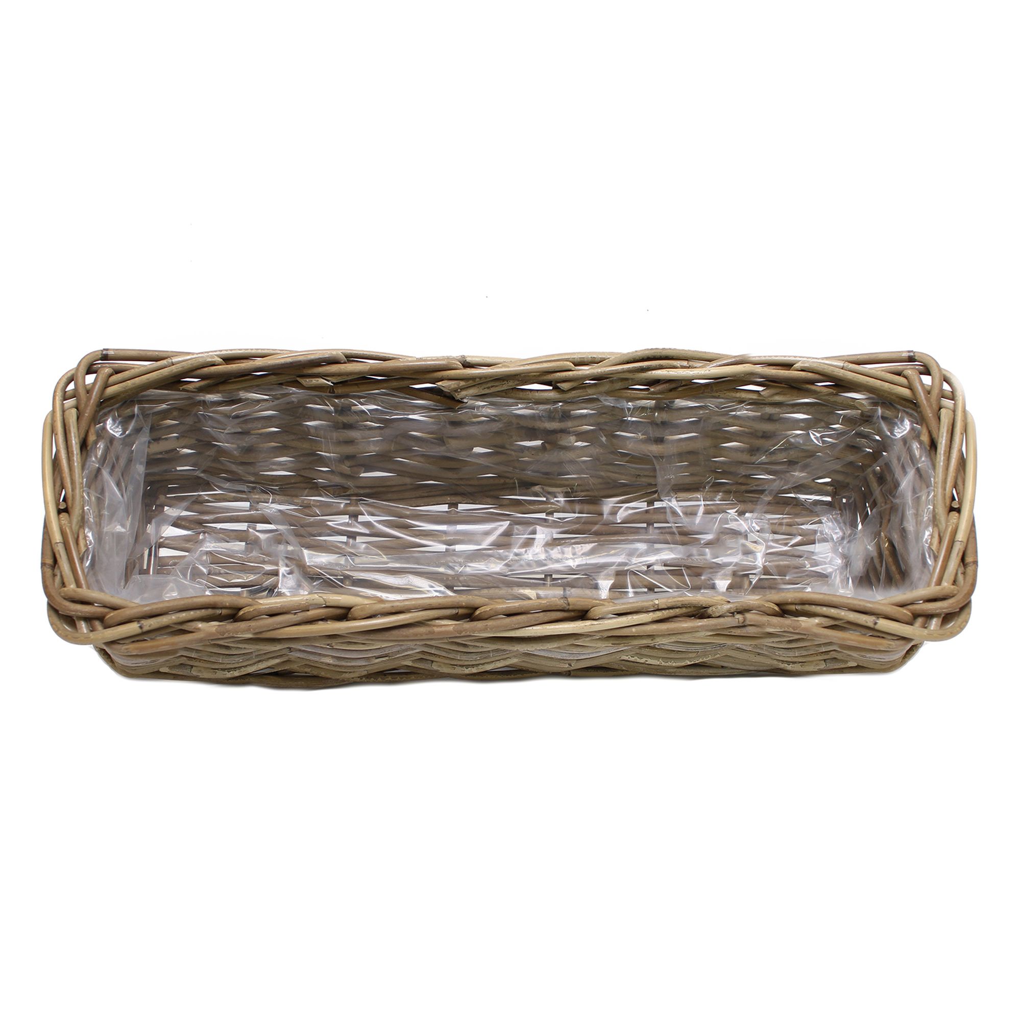 Pflanzkasten "Rattan", groß im Frank Flechtwaren Online Shop für Pflanzkörbe kaufen Pflanzkasten "Rattan", groß im Frank Flechtwaren Online Shop für Pflanzkörbe kaufen