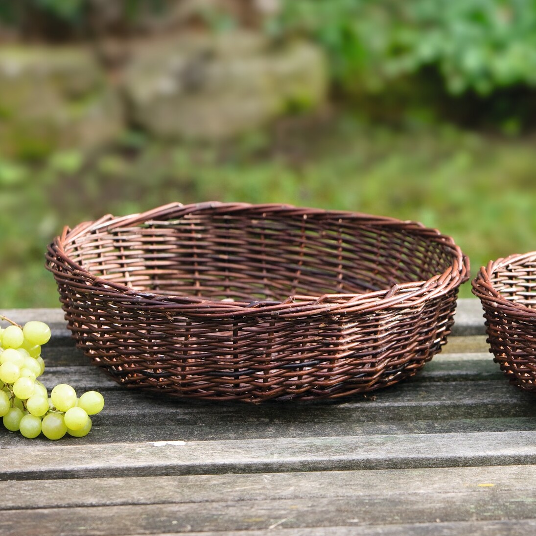 Weidenschale "Naturbraun", groß  im Frank Flechtwaren Online Shop kaufen