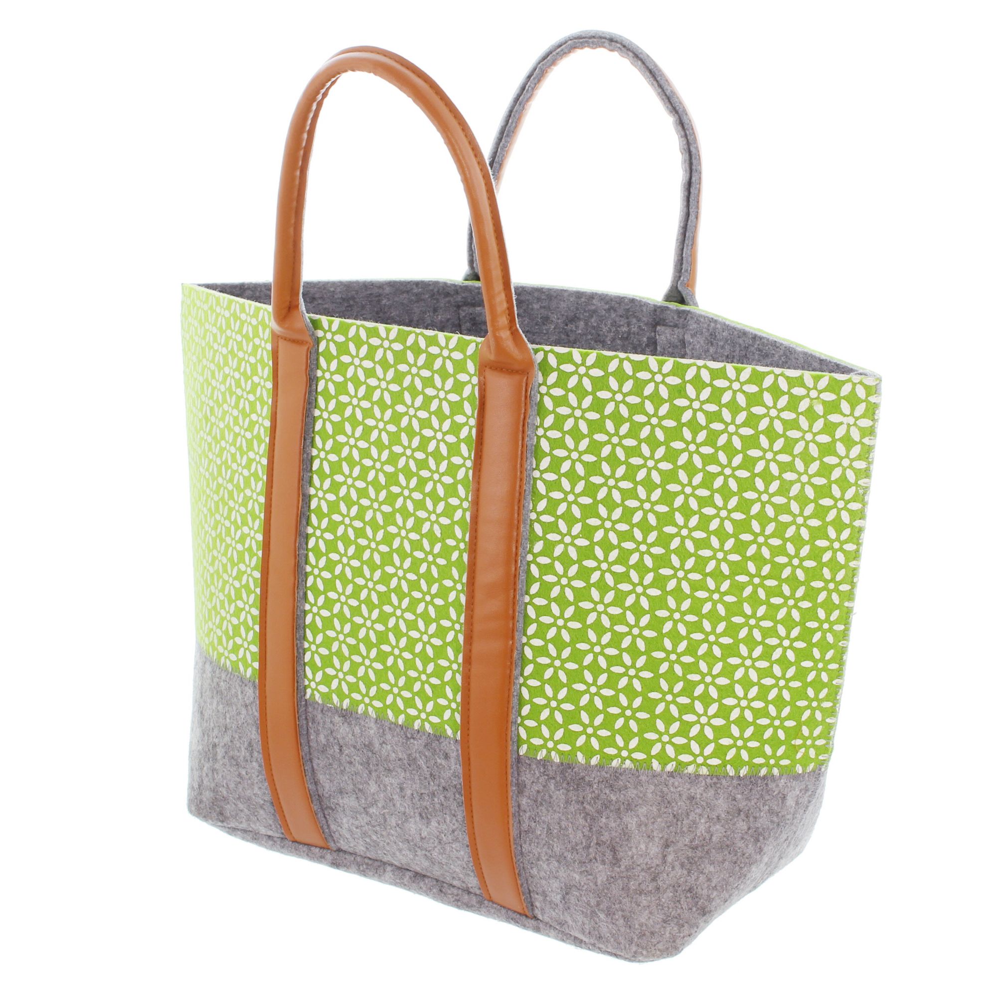 Tasche "Green Blossom" im Frank Flechtwaren Online Shop für Taschen kaufen Tasche "Green Blossom" im Frank Flechtwaren Online Shop für Taschen kaufen