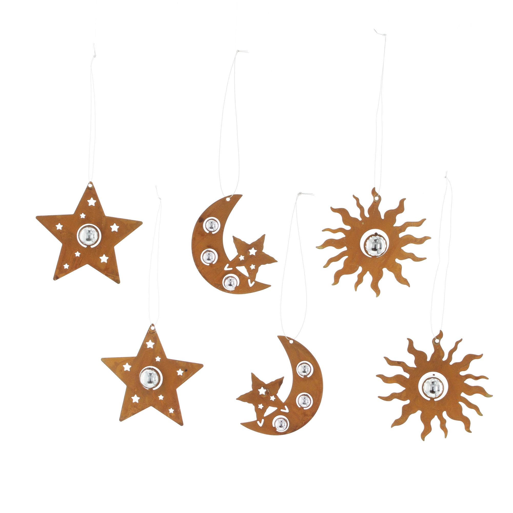 Hänger "Rostoptik", 6er Set im Frank Flechtwaren Online Shop für Weihnachten kaufen Hänger "Rostoptik", 6er Set im Frank Flechtwaren Online Shop für Weihnachten kaufen