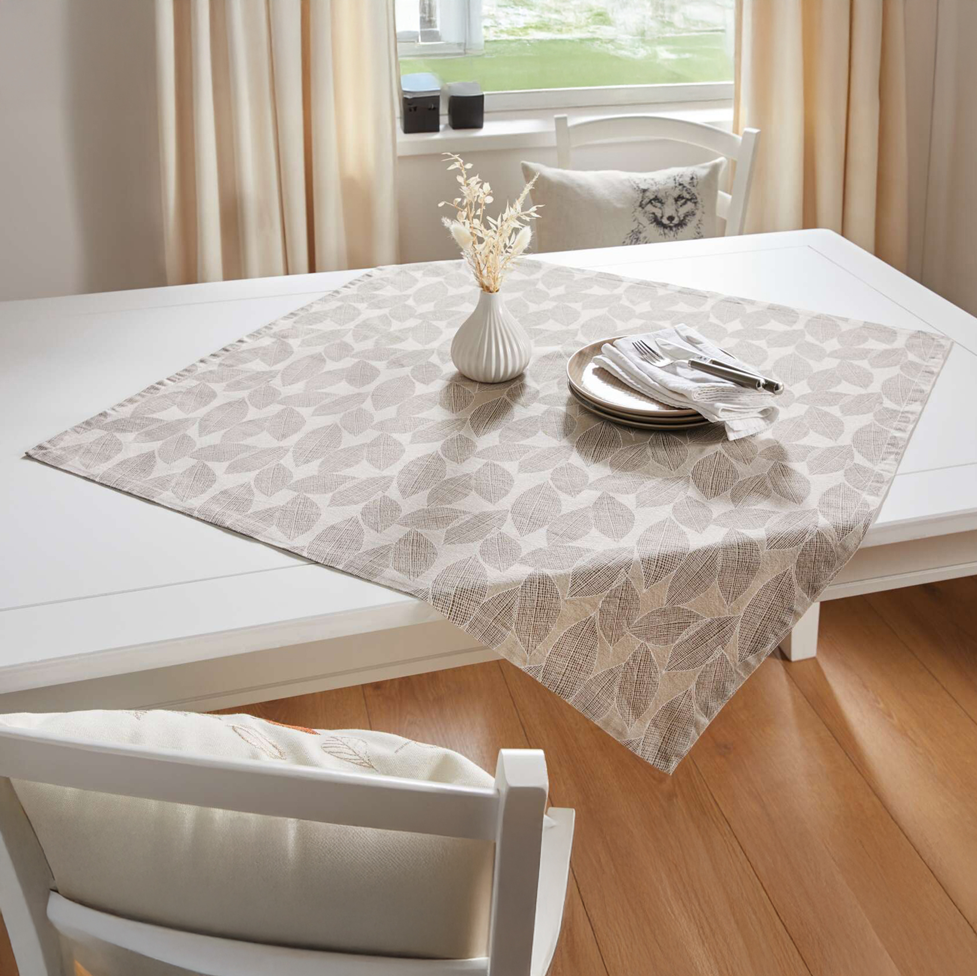 Tischdecke "Blätterwirbel"  im Frank Flechtwaren Online Shop kaufen