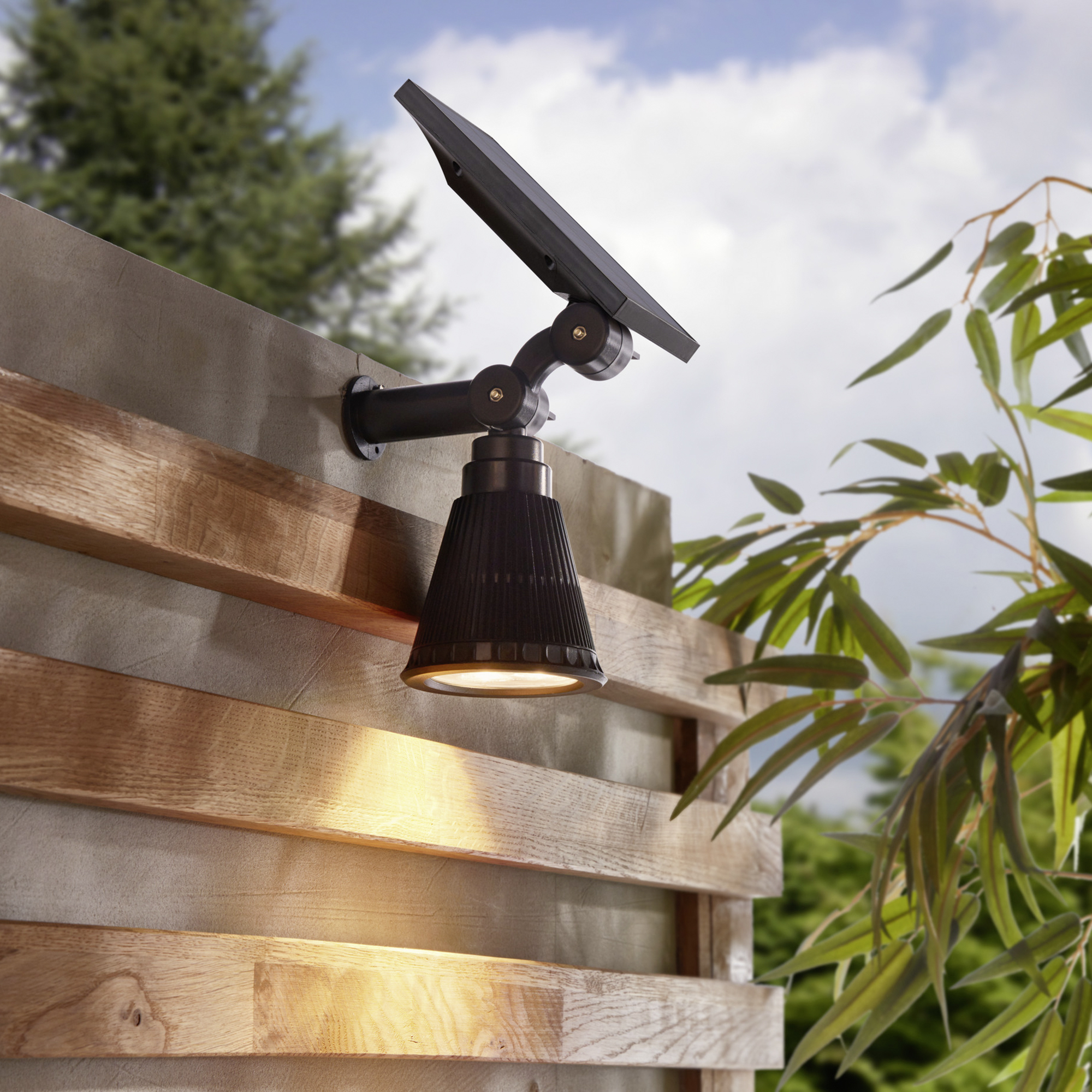 LED-Solarstrahler "Spotlight"  im Frank Flechtwaren Online Shop kaufen