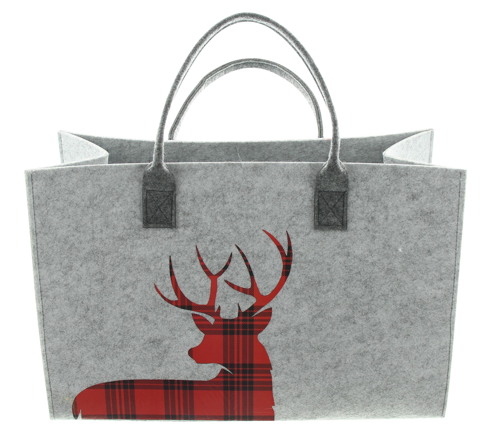 Filztasche "Hirsch-Karo" im Frank Flechtwaren Online Shop für Herbst kaufen Filztasche "Hirsch-Karo" im Frank Flechtwaren Online Shop für Herbst kaufen