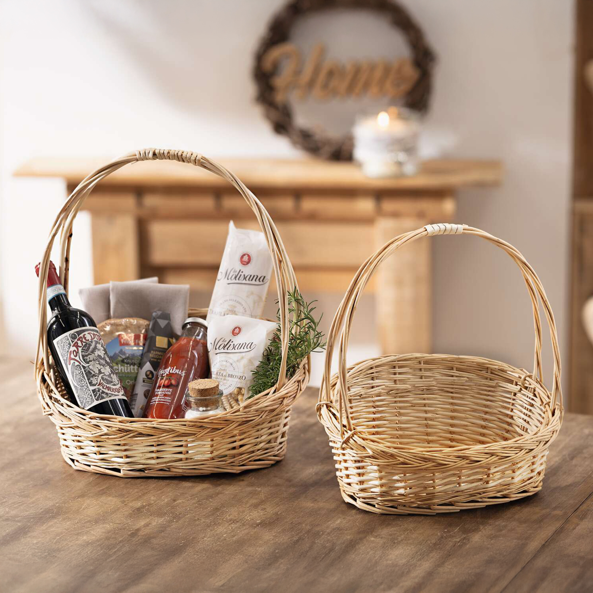 Bügelkorb "Doppelbügel", groß  im Frank Flechtwaren Online Shop kaufen