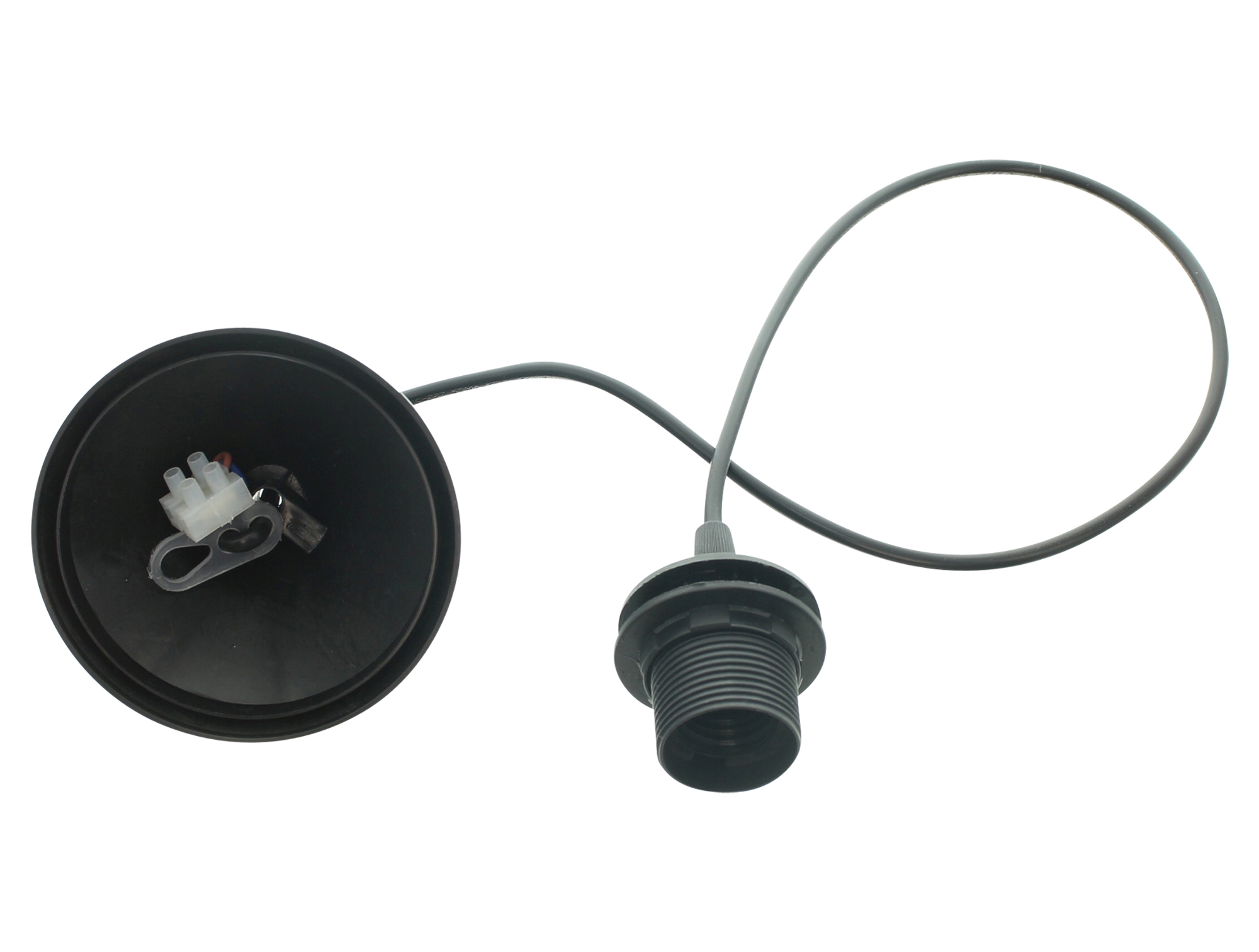 Lampen-Aufhängung "Black"  im Frank Flechtwaren Online Shop kaufen
