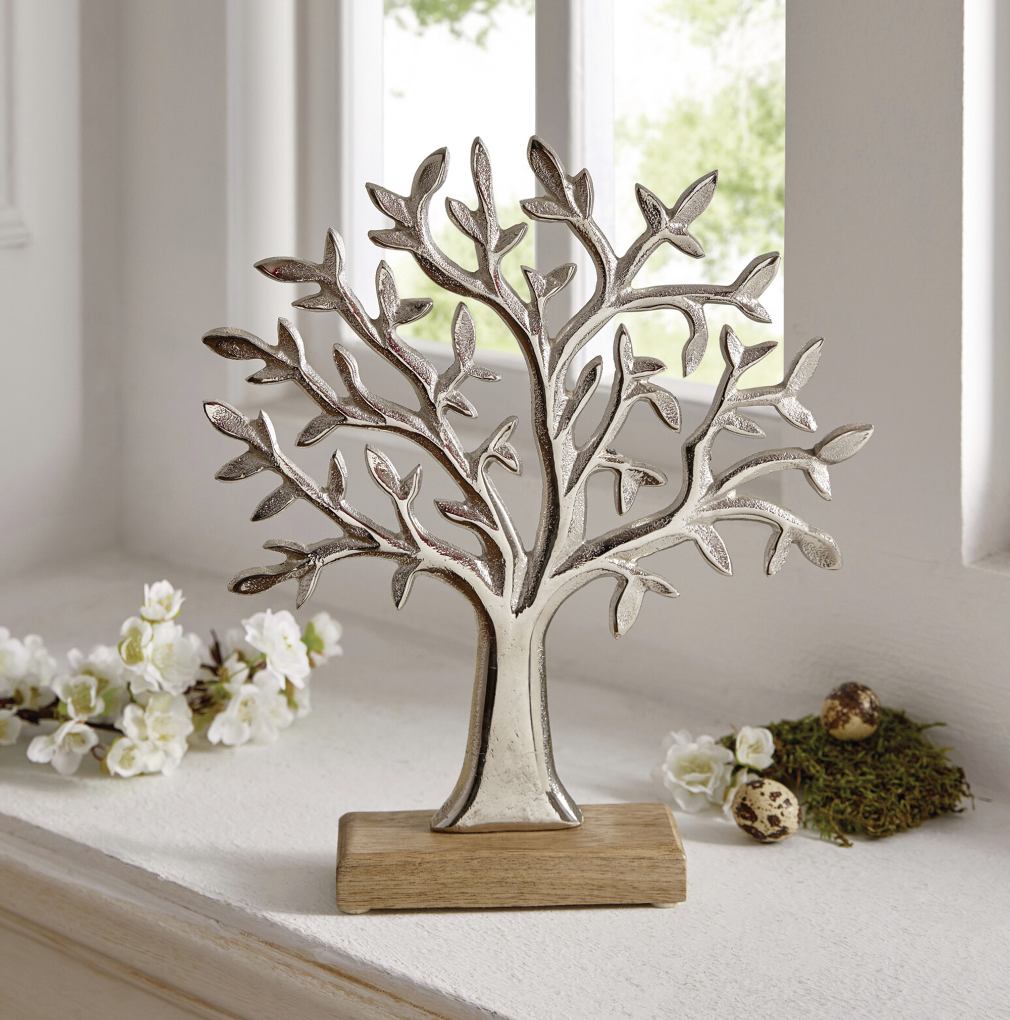 Baum "Silber"  im Frank Flechtwaren Online Shop kaufen