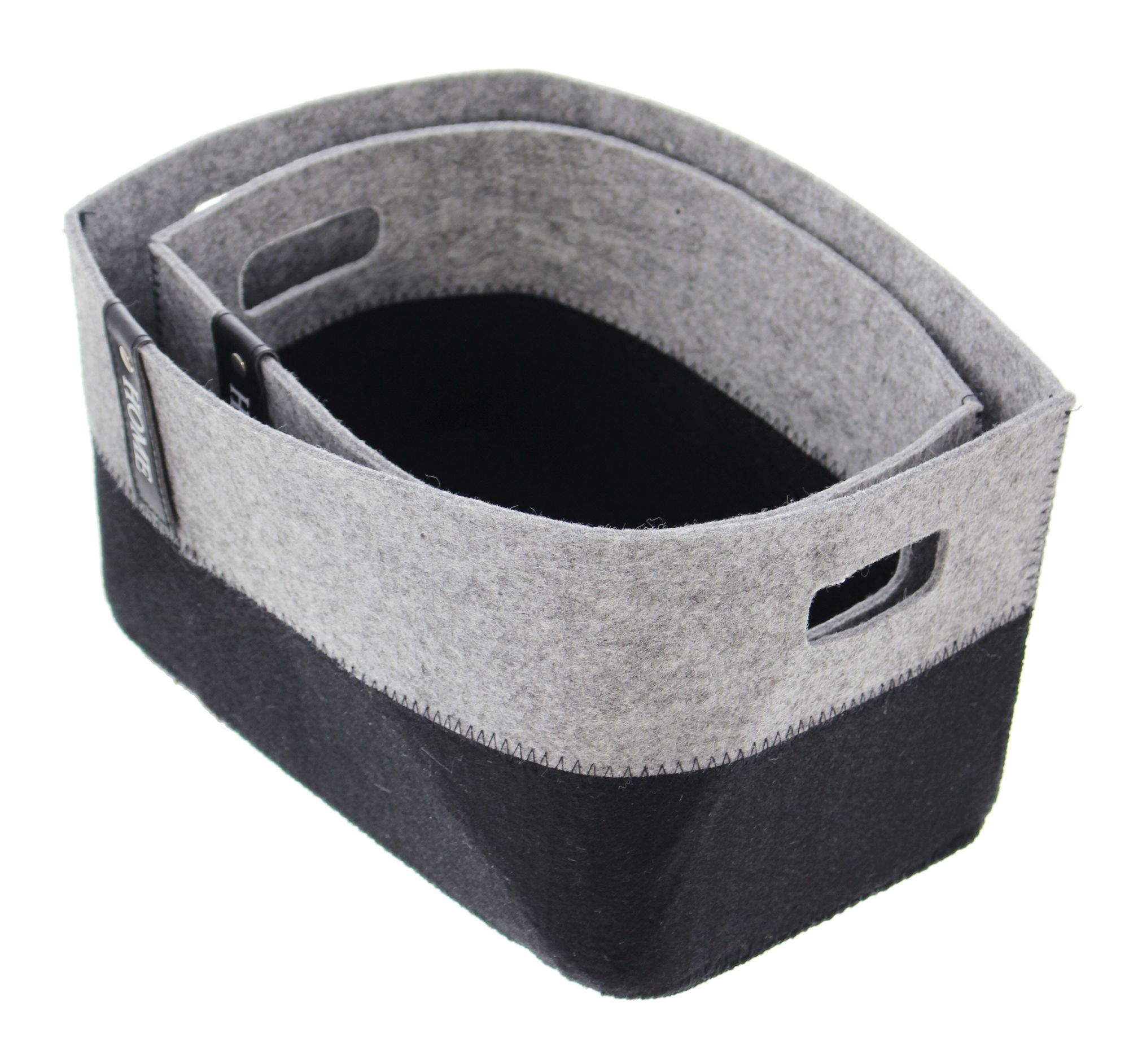 Universalkorb "Filz", 2er Set im Frank Flechtwaren Online Shop für Füllkörbe & Universalkörbe kaufen Universalkorb "Filz", 2er Set im Frank Flechtwaren Online Shop für Füllkörbe & Universalkörbe kaufen