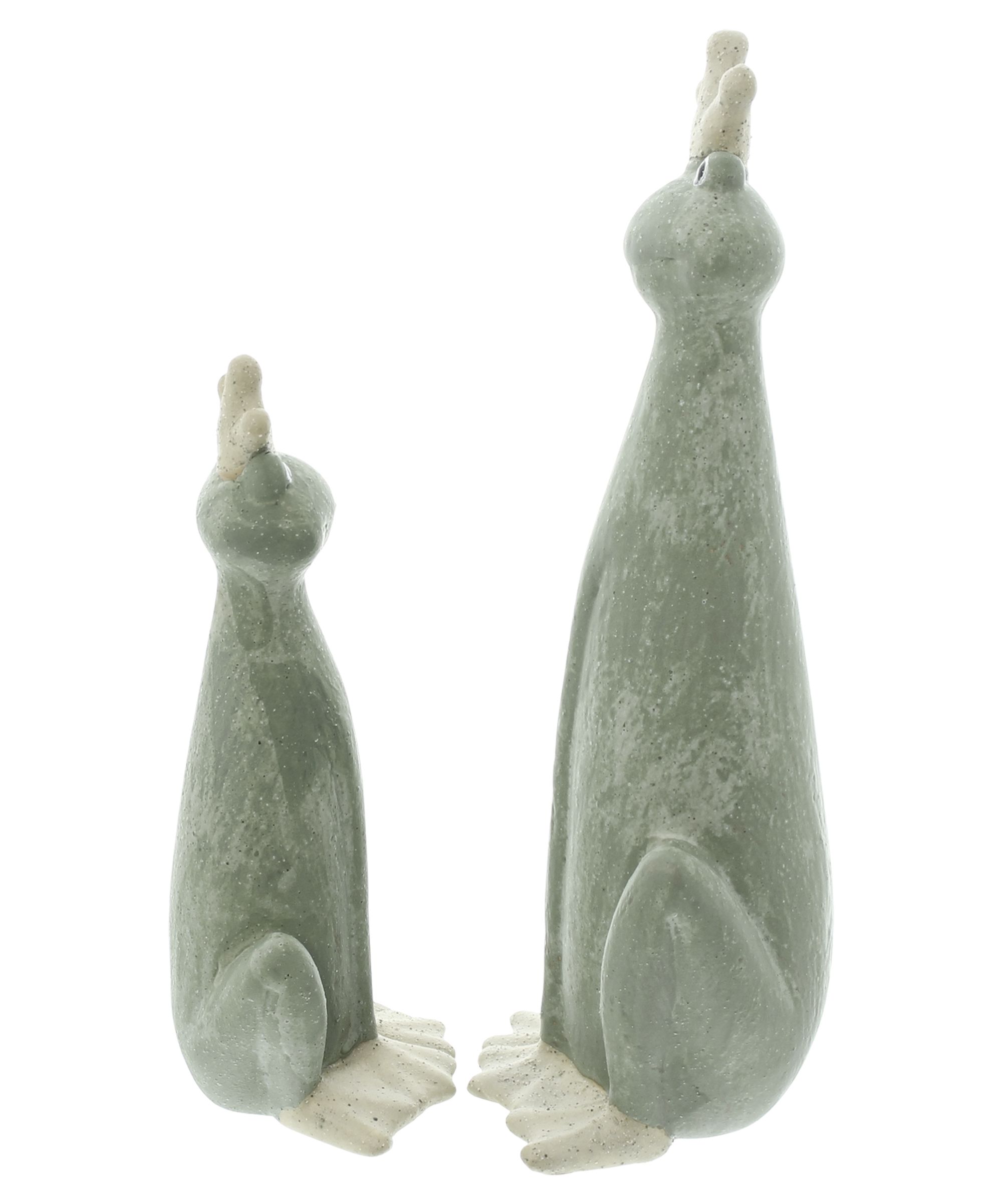 Figur "Froschkönig", 2er Set im Frank Flechtwaren Online Shop für Gartenfiguren kaufen Figur "Froschkönig", 2er Set im Frank Flechtwaren Online Shop für Gartenfiguren kaufen