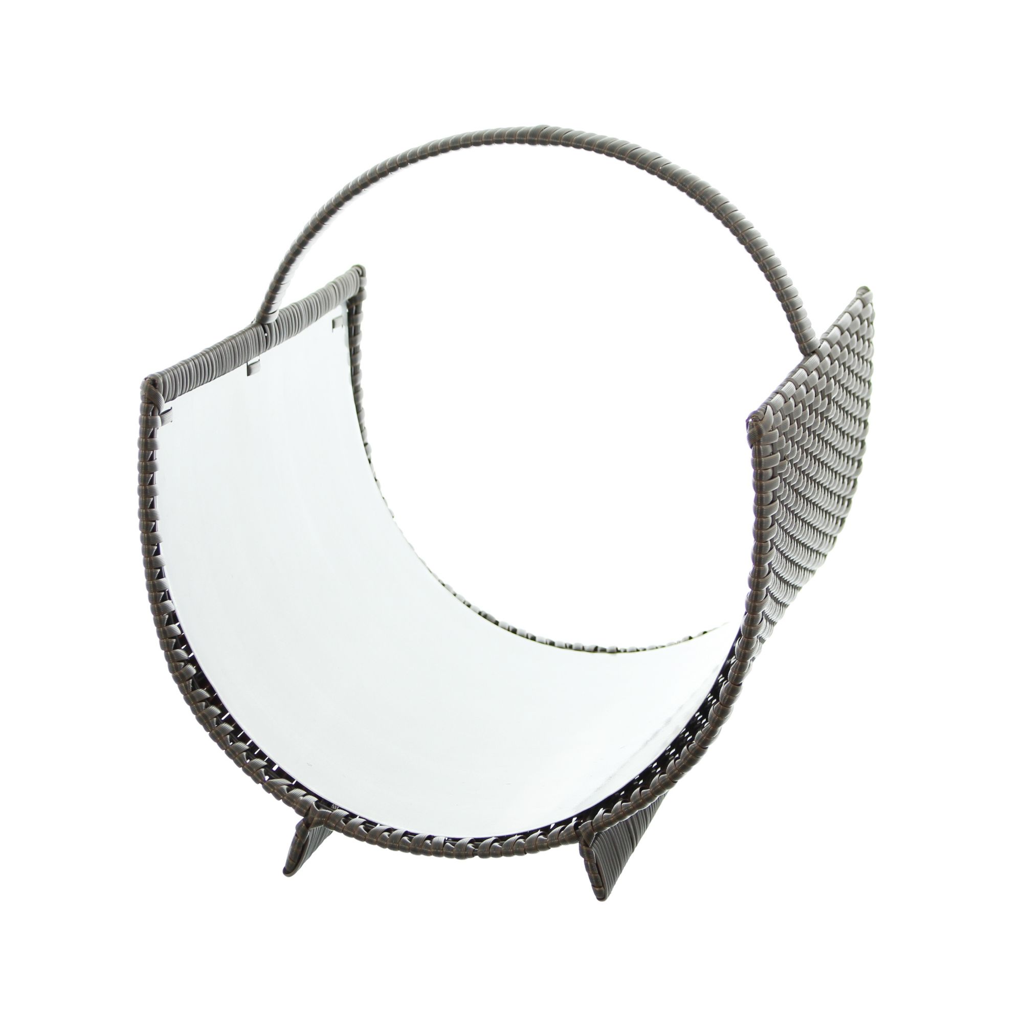 Kaminholzkorb "Polyrattan" im Frank Flechtwaren Online Shop für Holzkörbe & Holzständer kaufen Kaminholzkorb "Polyrattan" im Frank Flechtwaren Online Shop für Holzkörbe & Holzständer kaufen