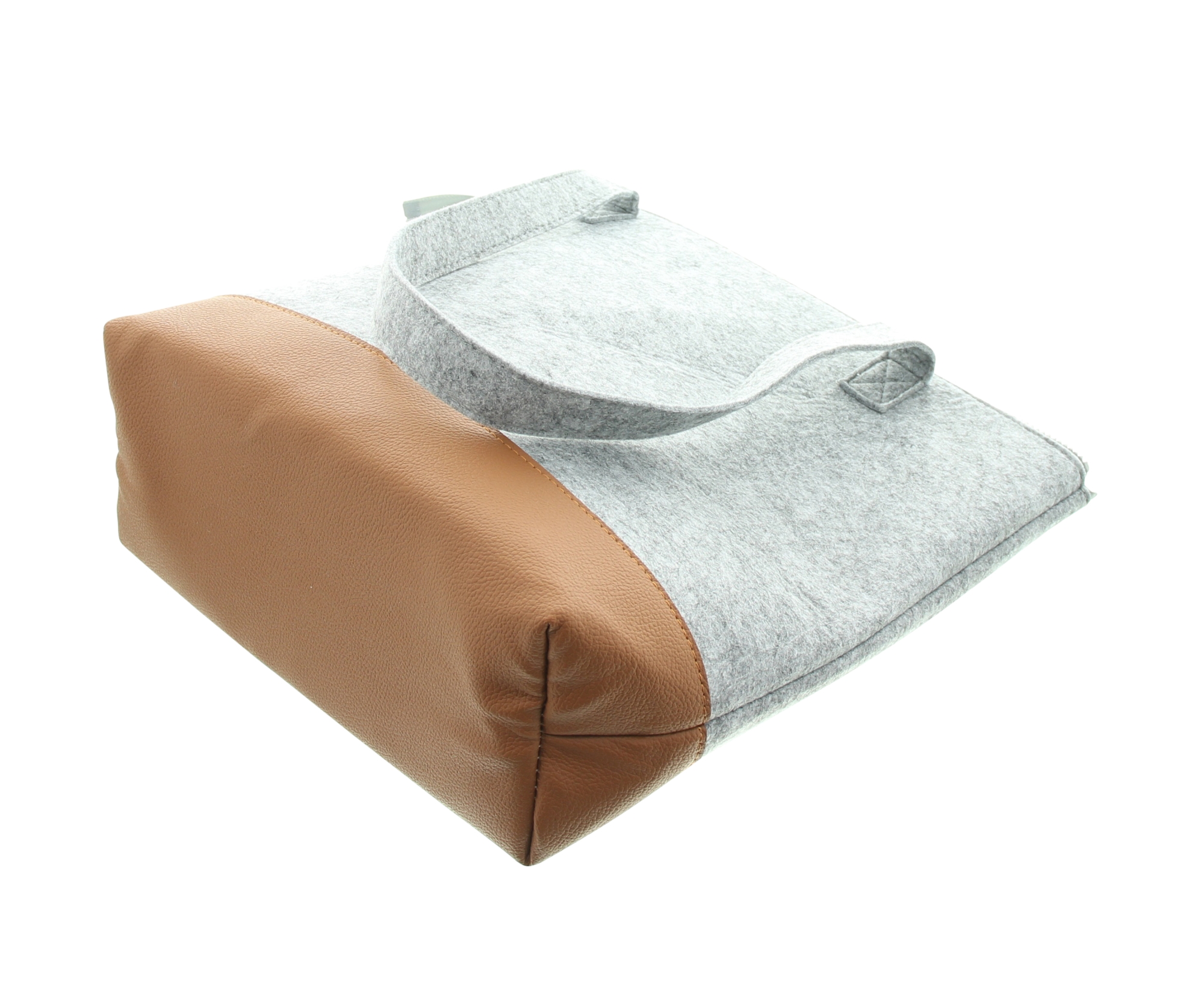 Tasche "Cognac Grey" im Frank Flechtwaren Online Shop für Taschen kaufen Tasche "Cognac Grey" im Frank Flechtwaren Online Shop für Taschen kaufen
