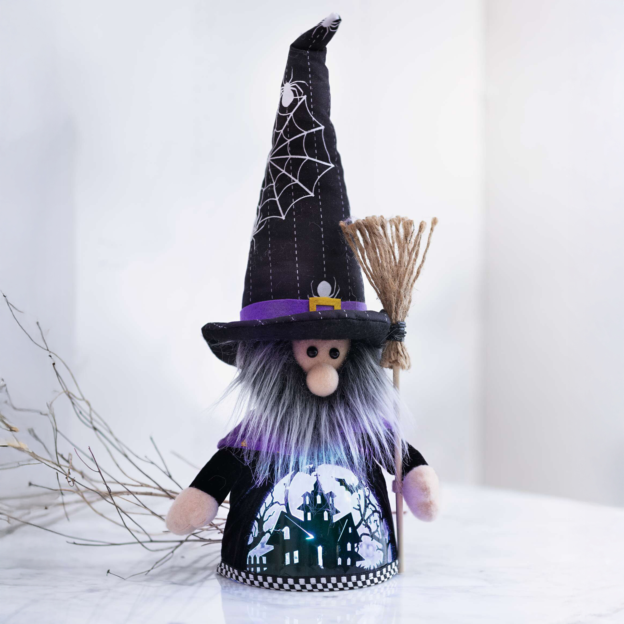 LED-Figur "Graubart"  im Frank Flechtwaren Online Shop kaufen