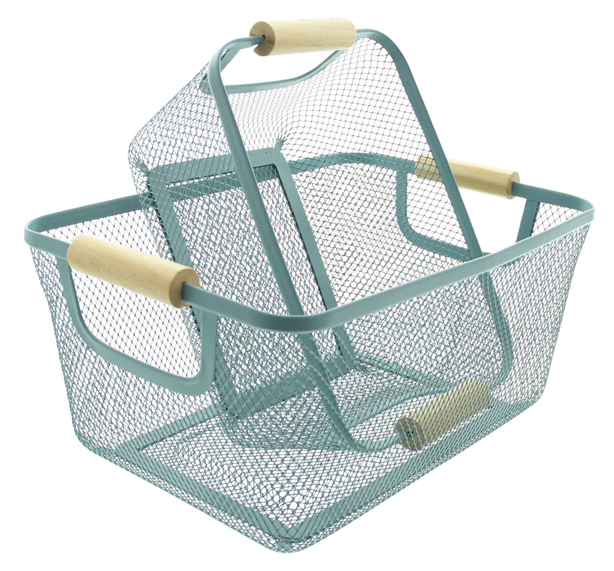 Füllkorb "Smoke Blue", 2er Set im Frank Flechtwaren Online Shop für Küche kaufen Füllkorb "Smoke Blue", 2er Set im Frank Flechtwaren Online Shop für Küche kaufen