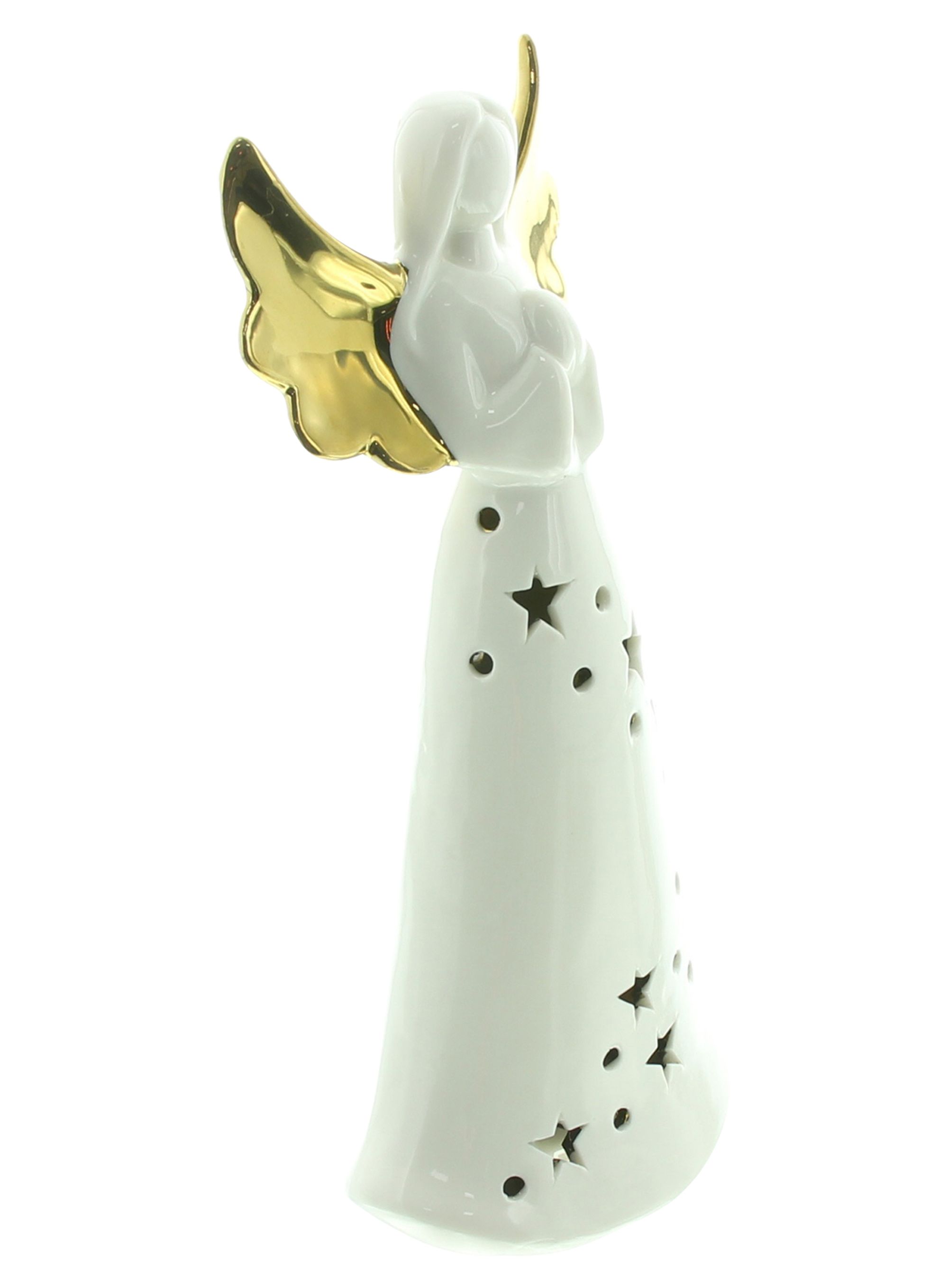 LED-Engel "Goldflügel" im Frank Flechtwaren Online Shop für Weihnachten kaufen LED-Engel "Goldflügel" im Frank Flechtwaren Online Shop für Weihnachten kaufen