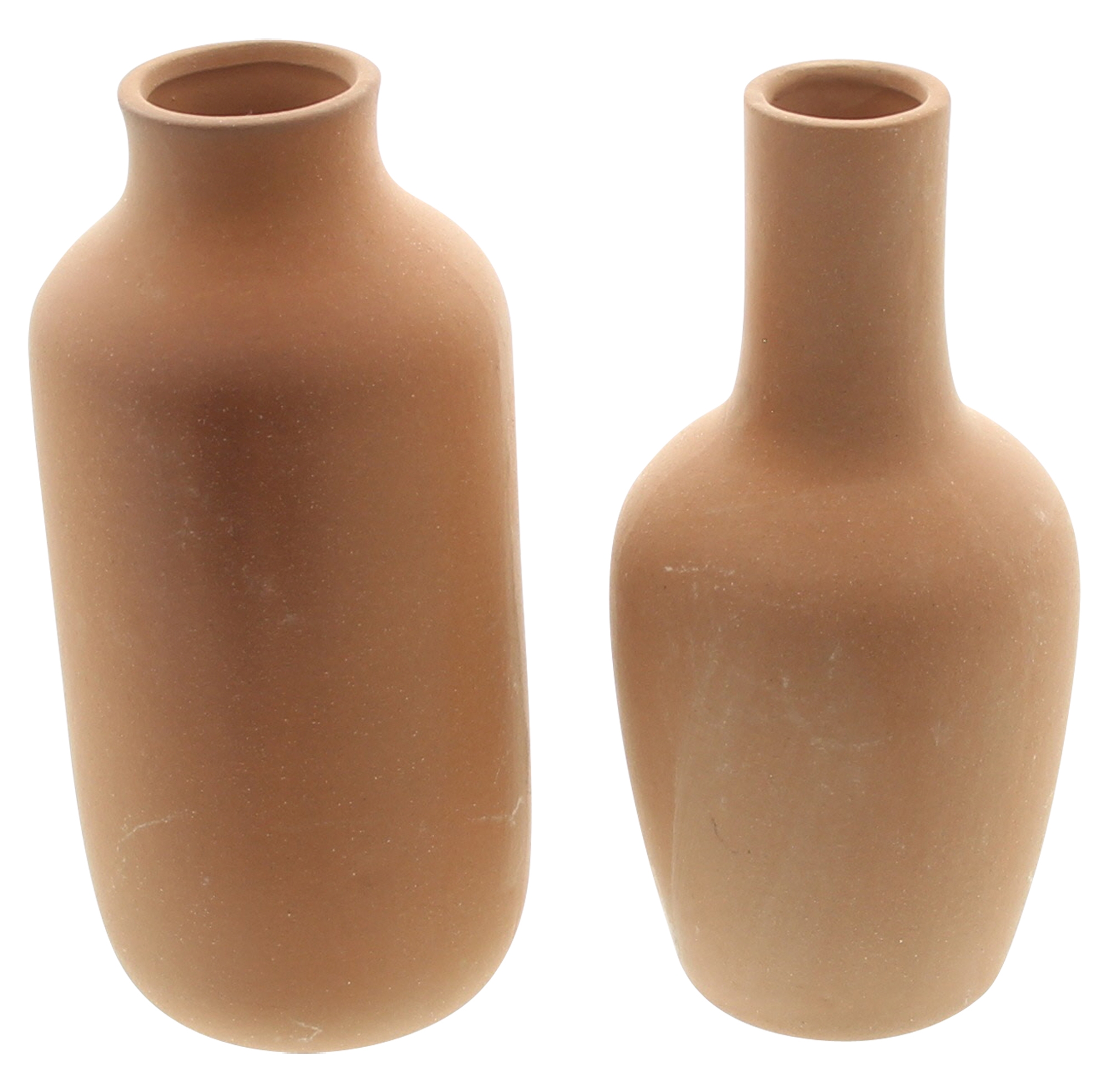 Dekovase "Terracotta", 2er Set  im Frank Flechtwaren Online Shop für Dekovasen kaufen