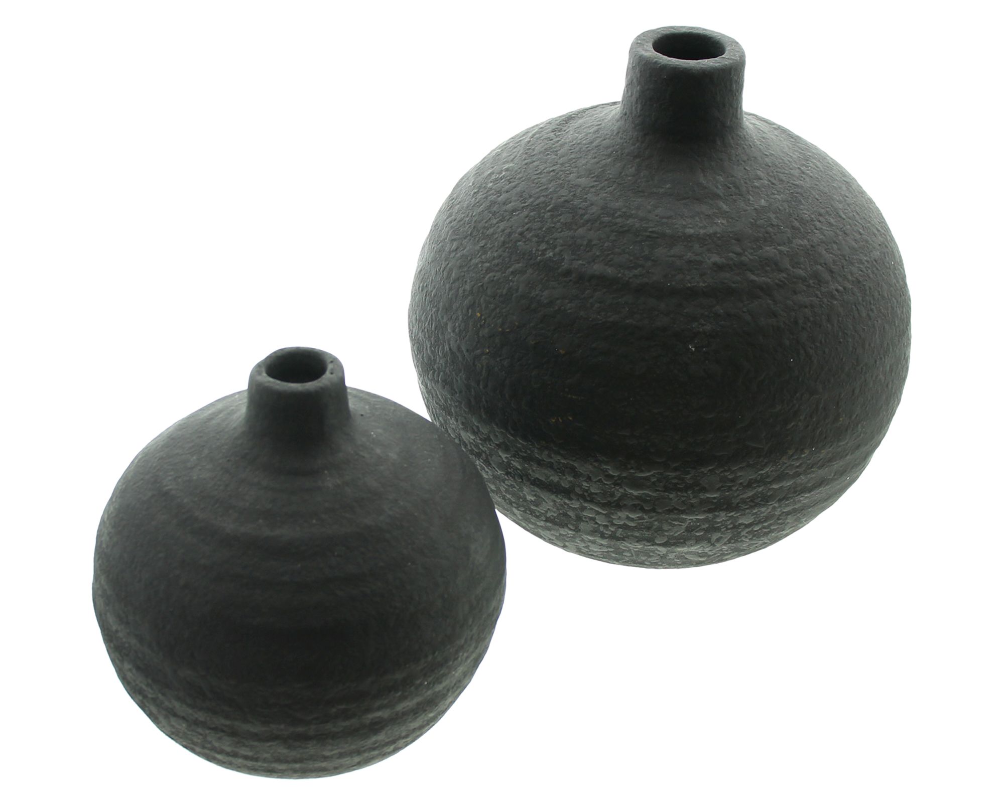 Dekovase "Noir", 2er Set  im Frank Flechtwaren Online Shop für Ostern kaufen