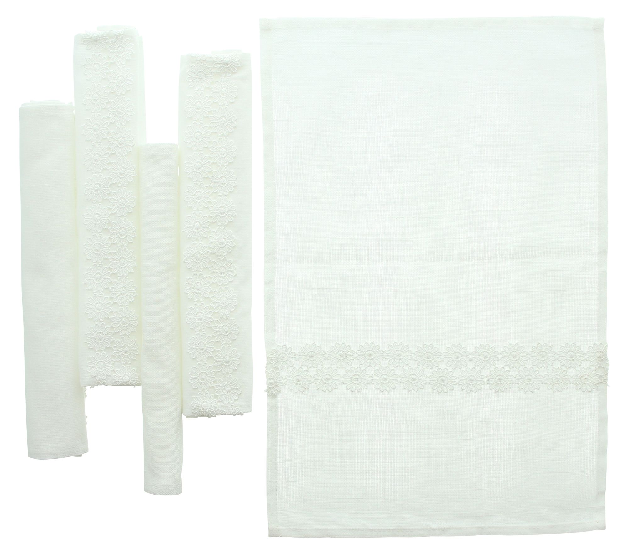 Platzmatte "Spitzenblümchen", 2er Set  im Frank Flechtwaren Online Shop für Ostern kaufen