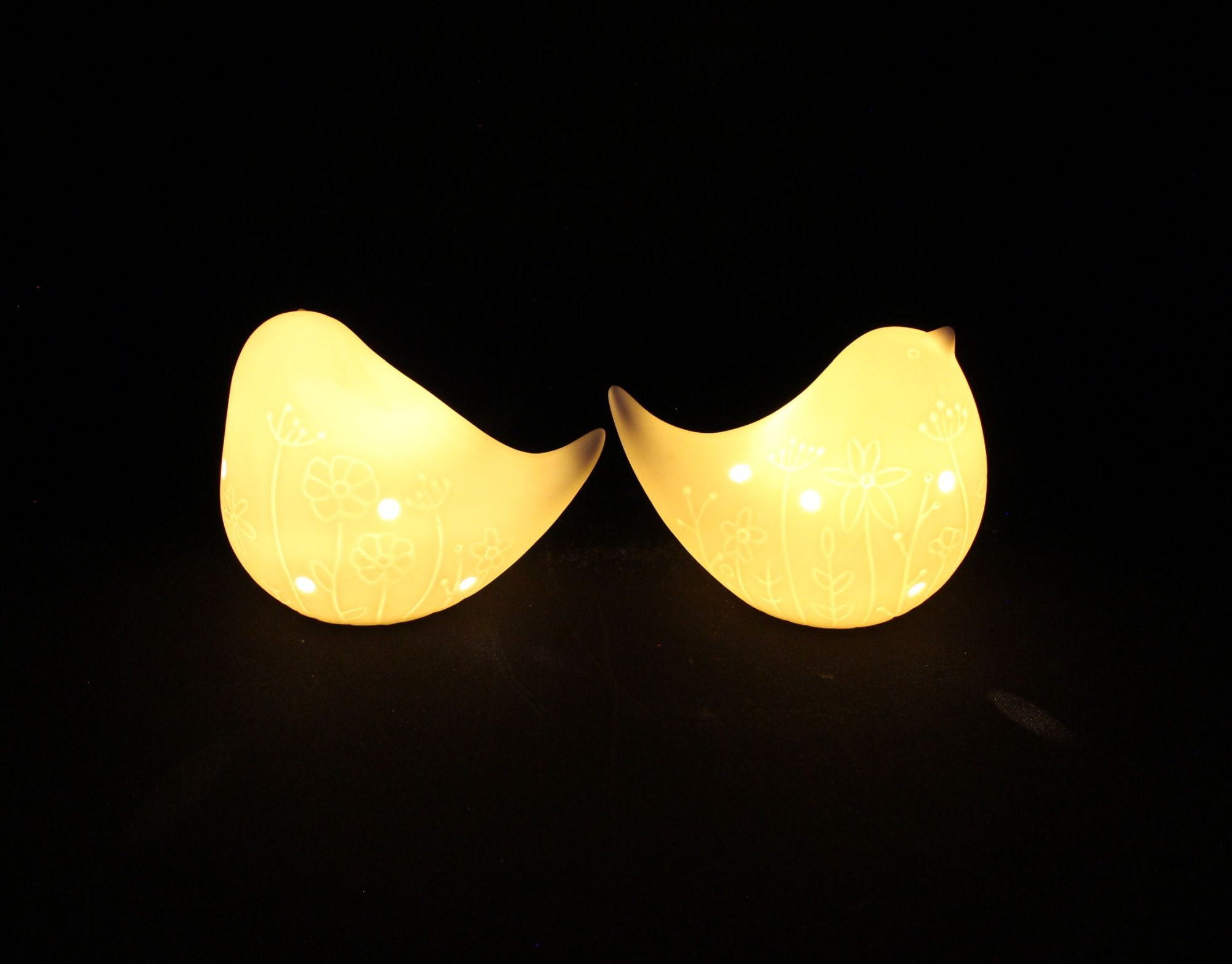 LED-Vogel "Blumenwiese", 2er Set im Frank Flechtwaren Online Shop für Ostern kaufen LED-Vogel "Blumenwiese", 2er Set im Frank Flechtwaren Online Shop für Ostern kaufen