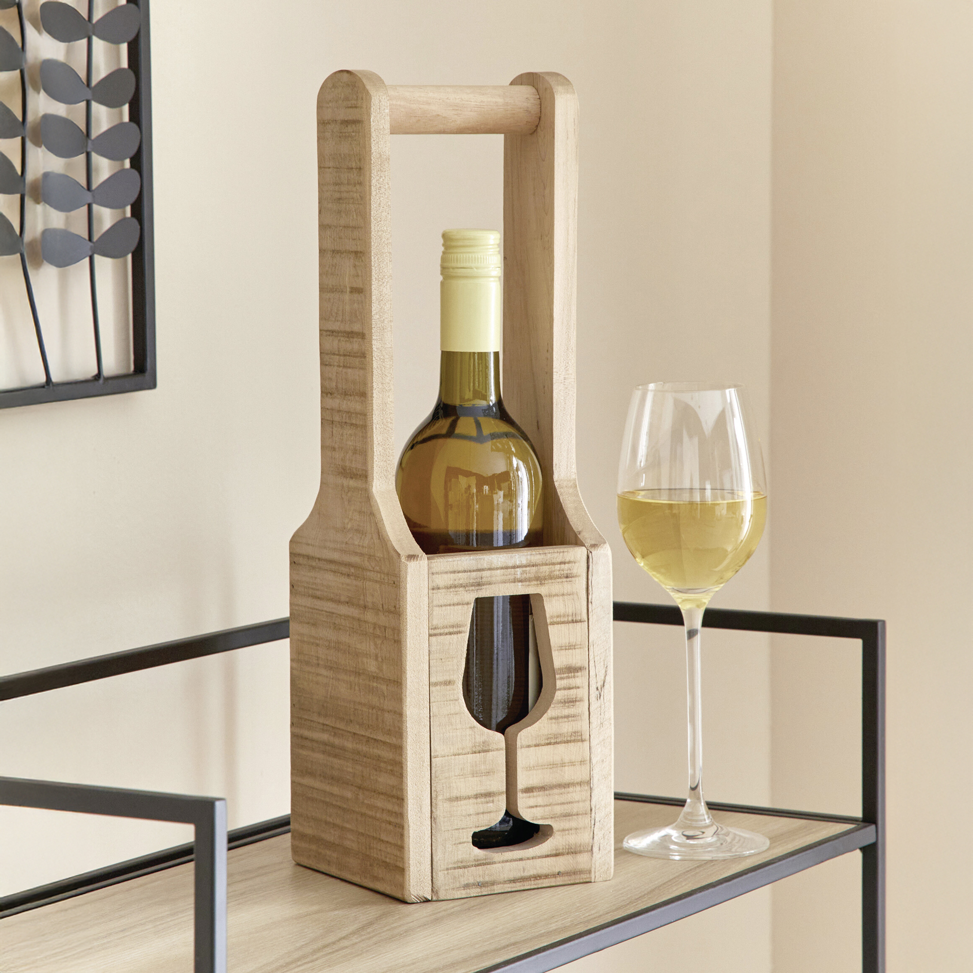 Flaschenhalter "Wein"  im Frank Flechtwaren Online Shop kaufen